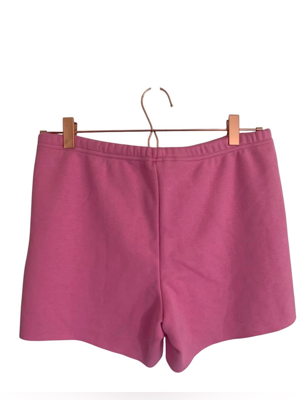SKIMS Women's Cotton Fleece Shorts in Bubblegum Size Medium NWT RARE - Picture 3 of 5